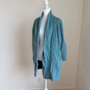 Lambswool woolovers Blue Cardigan sweater